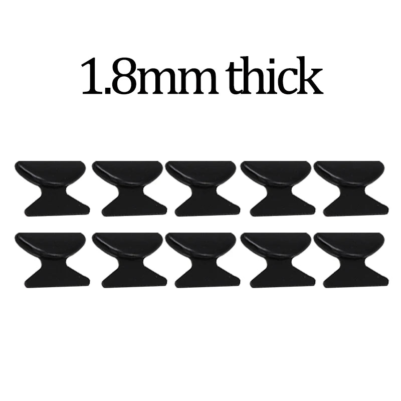 Transparent Anti-Slip Glasses Nose Pads - Self-Adhesive, Long-Lasting Nose Holders for Eyeglasses & Spectacles