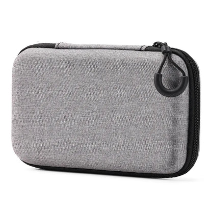 Portable Shockproof Headphone Case – Hard Shell Earphone Bag for Headset, Memory Card & USB Cable Storage
