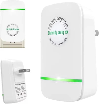 Household Power Saver Box – Voltage Stabilizer Device with EU/US Plug for Home, Office & Factory (90–250V)