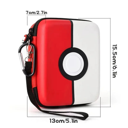 Hard-Shell Carrying Case for Trading Cards – Fits 400+ Magic PTCG MTG Cards, Gift for Boys & Girls