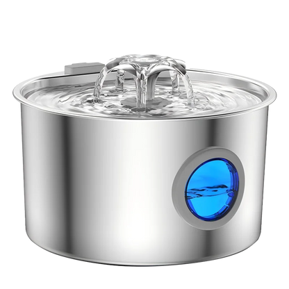 Automatic Cat Water Fountain - Stainless Steel Dog & Cat Water Dispenser with Filter