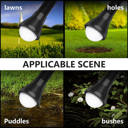 2PCS Golf Ball Retriever – Quick-Install Picker Upper Tool, Durable Grabber for Putter Handle