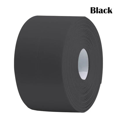 Self-Adhesive PVC Waterproof Sealing Tape for Kitchen & Bathroom – Oil-Proof Sink Edge Caulk Strip for Corner Wall & Toilet Seal Repair Tape