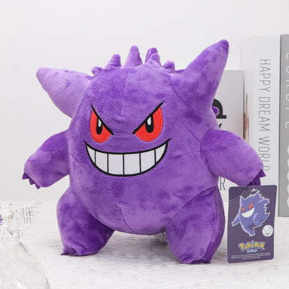 Gengar Plush Toy — Soft Stuffed Kawaii Cartoon Doll, Perfect Gift for Kids