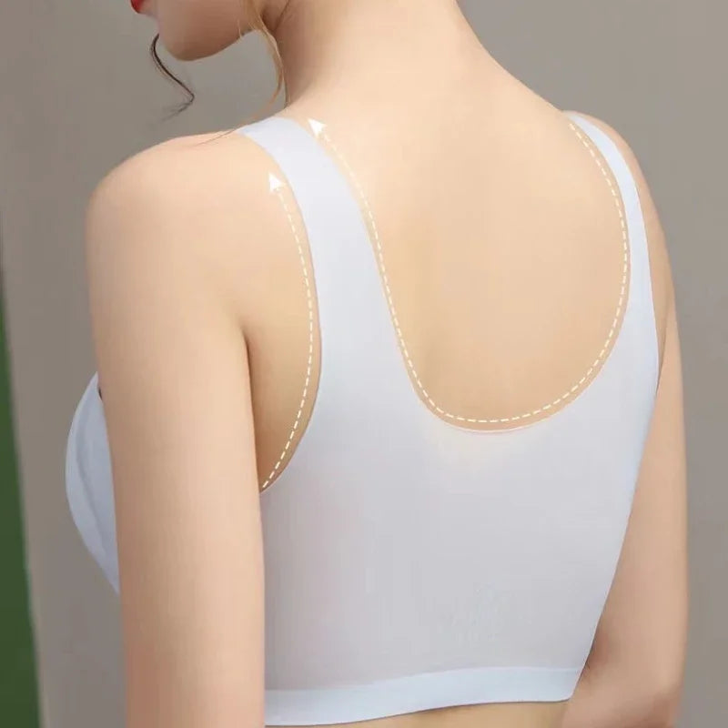 Women's Seamless Wireless Bra - Ultra Thin Breathable Bralette for Sleep and Everyday Wear