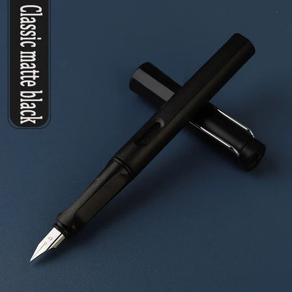 Luxury Calligraphy Fountain Pen - Premium Ink Cartridge Writing Tool for Office, School & Creative Lettering