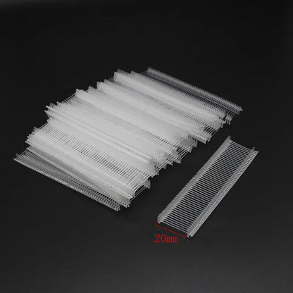 1000pcs Tagging Gun Barbs — 10/15/20/35/50/75mm Plastic Tag Pins Fasteners