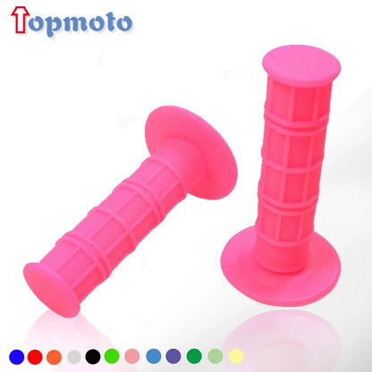 22mm MX Gel Rubber Handlebar Grip — For CR, CRF, XR, YZ, WR, TTR, KX, KLX, RMZ, RMX, RM, TC, TE, FC, FE, ATV, Enduro, Motocross, Dirt, Pit Bike