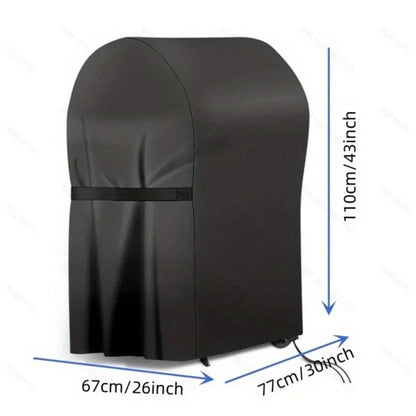 Heavy-Duty Waterproof BBQ Grill Cover – Outdoor Dustproof Anti-UV Rain Protection for Barbecue Grills