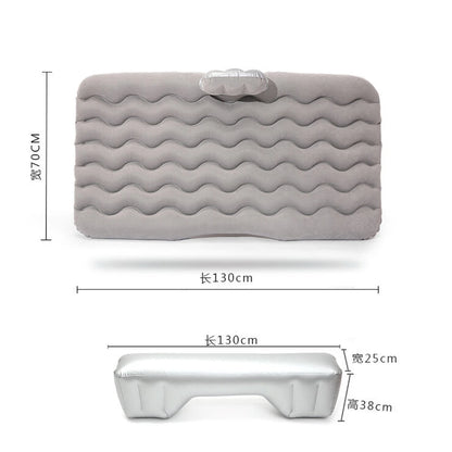 Universal Car Air Inflatable Travel Mattress – Back Seat Sofa Pillow & Camping Cushion
