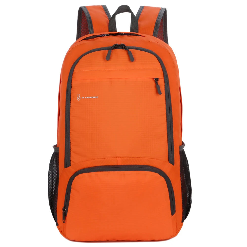 Lightweight Foldable Backpack - Waterproof Packable Daypack for Men & Women, Outdoor Travel, Hiking, Cycling & Camping Shoulder Bag