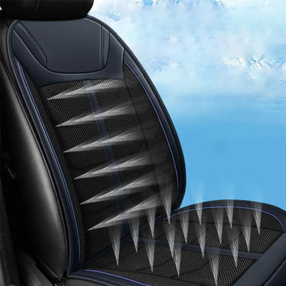 Car Air Conditioner Seat Cushion – DC12V Summer Cooling & Winter Heating, Ventilation with Auto Start/Stop for Car Interior