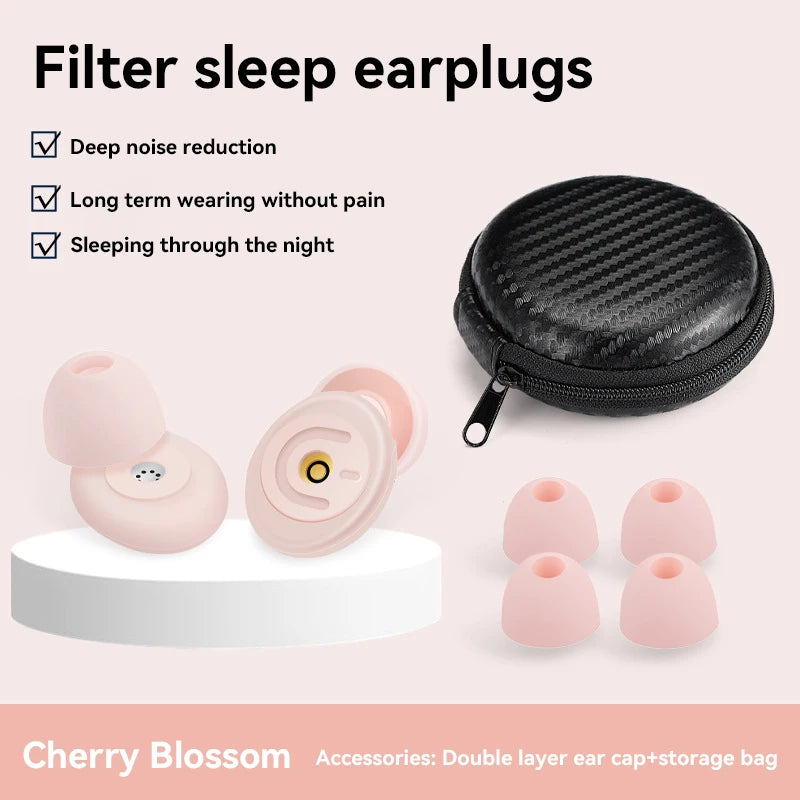 Soft Reusable Noise Reduction Earplugs – Hearing Protection for Concerts, Travel, Work & Sleep