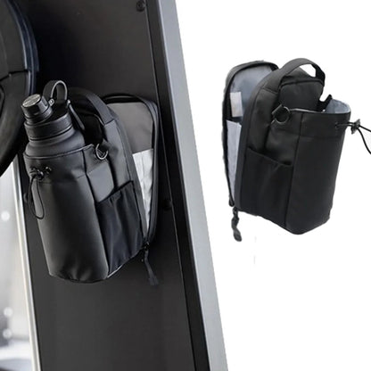 Magnetic Gym Bag – Large Capacity Portable Carrier with Phone Pocket & Water Bottle Pouch, Gym Accessories Organizer