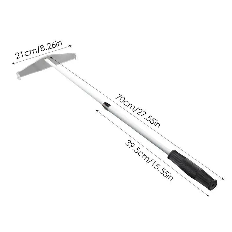 Telescopic Metal Chip Rake – Casino Gaming Desk Accessory for Roulette & Poker Chips Collection