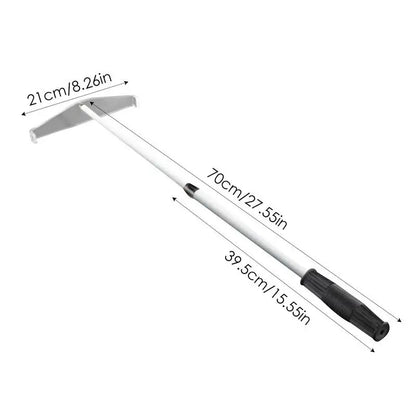 Telescopic Metal Chip Rake – Casino Gaming Desk Accessory for Roulette & Poker Chips Collection