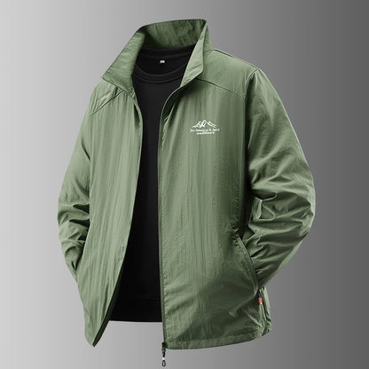 Men’s UV Protection Summer Jacket - Ultra-Light Breathable Sunproof Fishing Coat for Outdoor Activities
