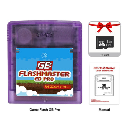 GB Game Card 1000-in-1 for Gameboy, GBC & SP – OS V4 with 8GB TF Card for Game Consoles