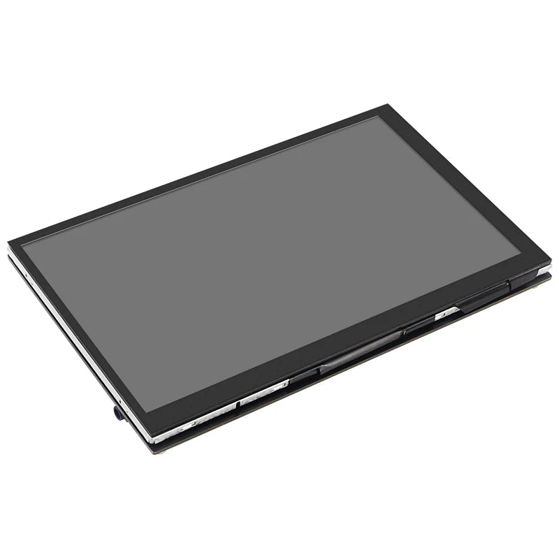 7 Inch Portable IPS Touch Screen Display – 1024x600 Monitor with Optional Speakers for Raspberry Pi 5/4B/3B+, Laptop, PC
