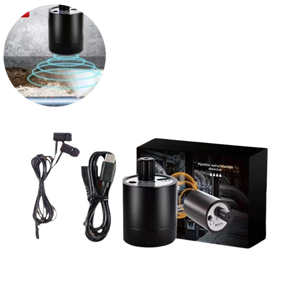 Underground Water Leak Detector - Water Main & Pipe Leak Sound Detection Monitor