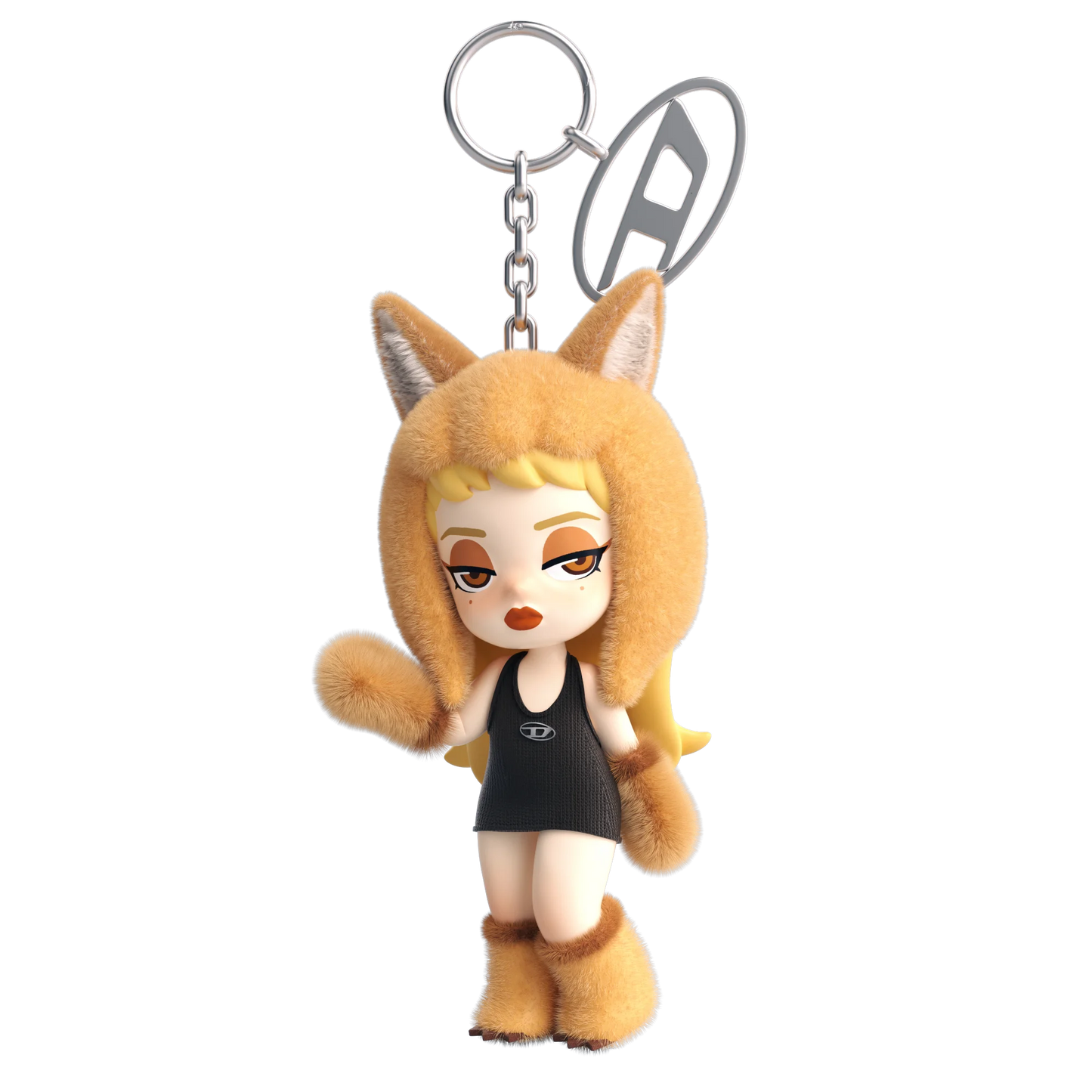 DIESEL x Dolores Limited Edition Plush Pendant – Hanging Bag Accessory Toy
