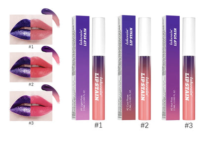 Blading Lip Gloss Peel & Stick Set – Long-Lasting, Waterproof, Pink, Transfer-Resistant Natural Lip Gloss for Women