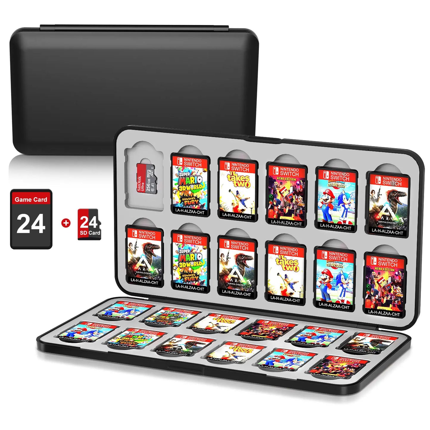Nintendo Switch Game Card Storage Case – 96/72/48 Slot Holder for Switch, Lite & OLED