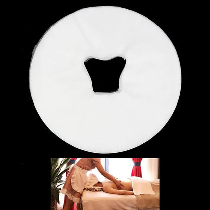100pcs Disposable Massage Table Headrest & Face Cradle Covers – Pillow & Cushion Protectors