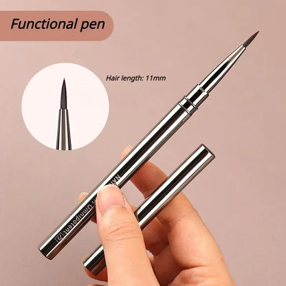 Nail Art Liner Brushes – Striping & Drawing Pens for Elongated Lines, 6–25mm Professional Manicure Design Tools