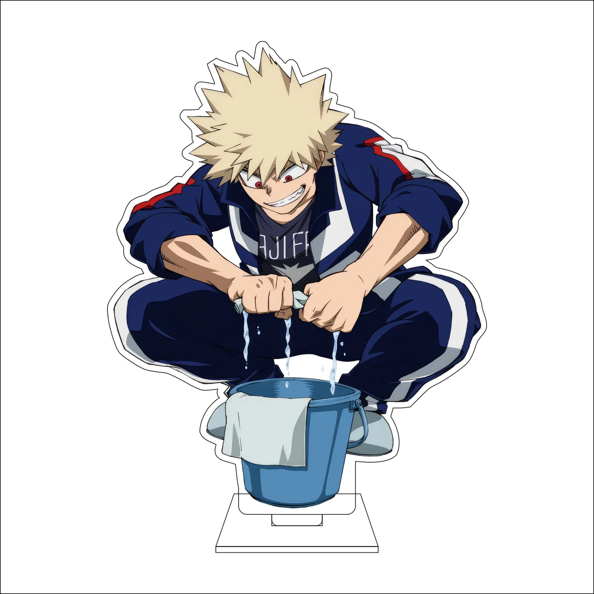 My Hero Academia 16cm Acrylic Figure Stand - Ochaco Uraraka, Shoto Todoroki, and Izuku Midoriya Anime Collectible Decor Gift