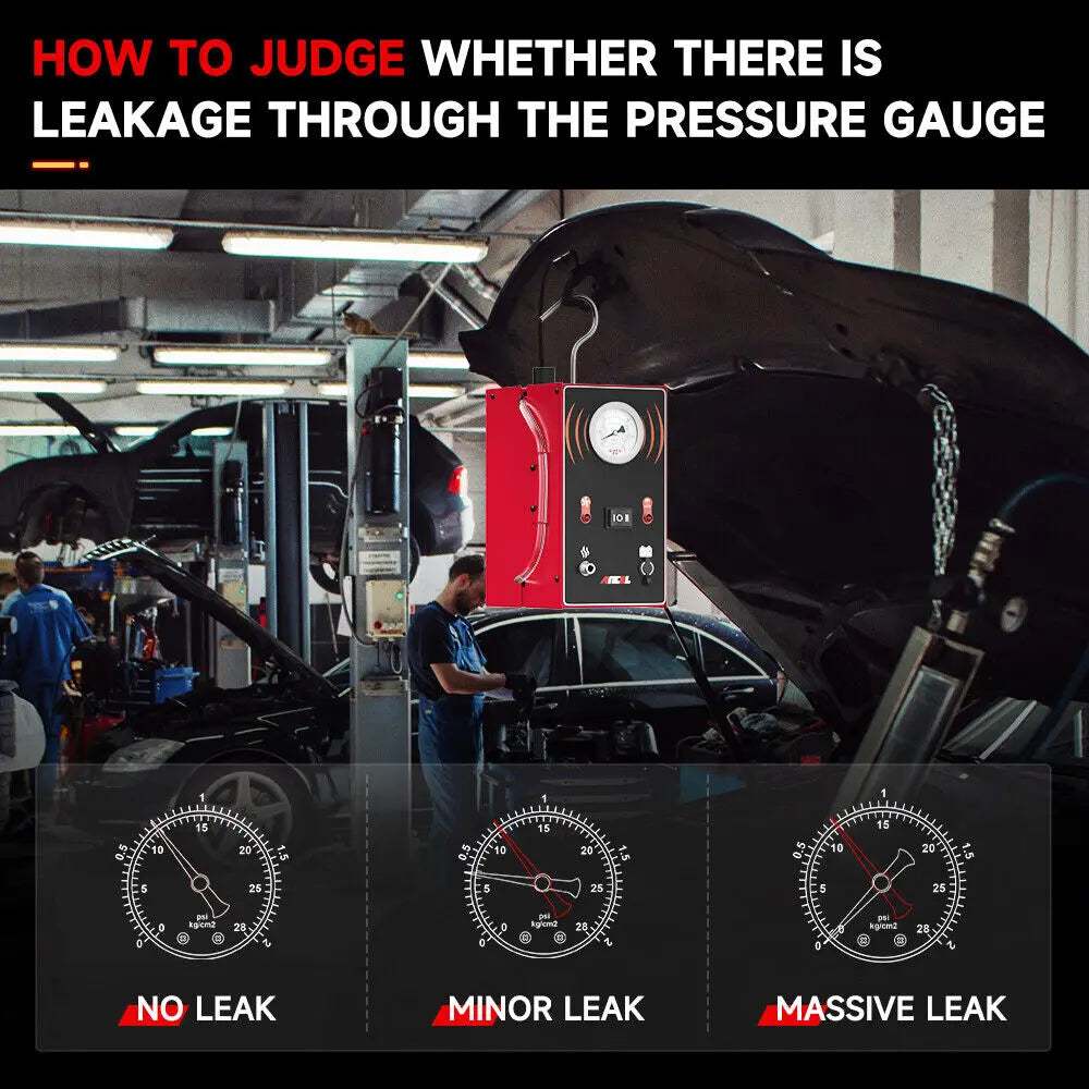 ANCEL S200 EVAP Smoke Leak Detector — Car & Motorcycle Diagnostic Smoke Machine for Vacuum, Oil & Fuel Pipe Leak Detection