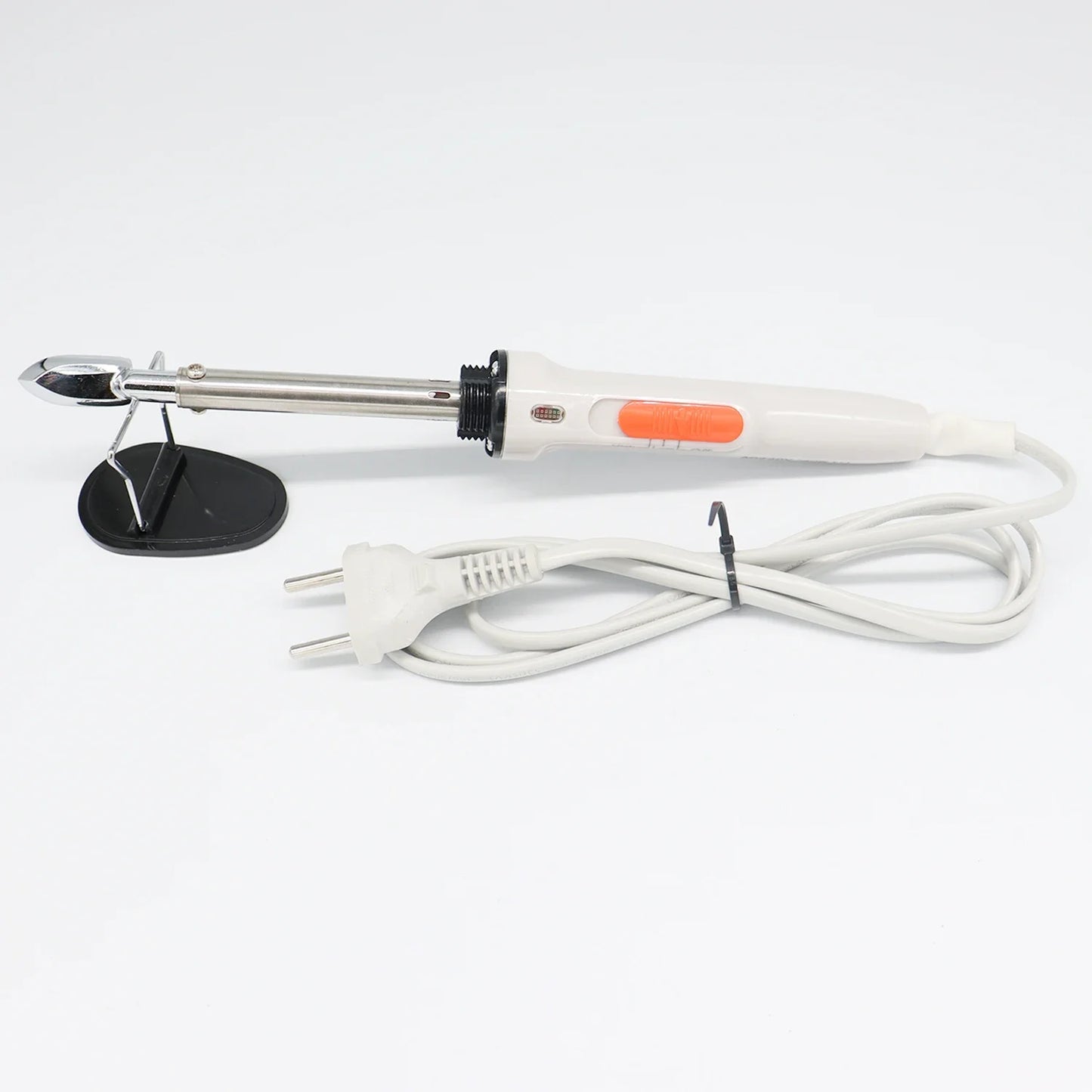40W Mini Electric Soldering Iron — Adjustable 130/250°C Quick-Heating Tool for Household, Leather, Clothing & Wrinkle Removal