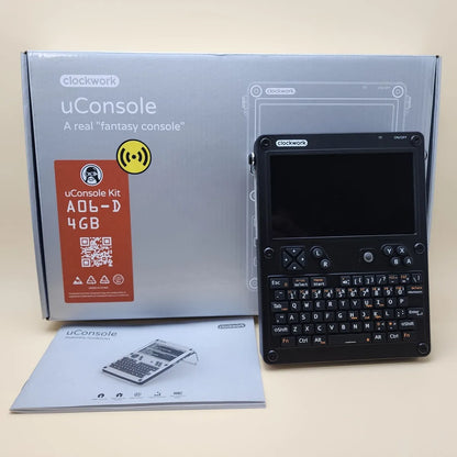 Clockwork uConsole Kit - V3.14 Motherboard with Optional Raspberry Pi CM4 Lite for Programming