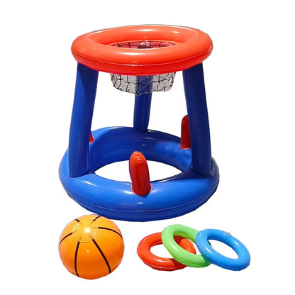 Inflatable Water Basketball Hoop – Interactive Cross-Border Pool Toy for Outdoor Fun