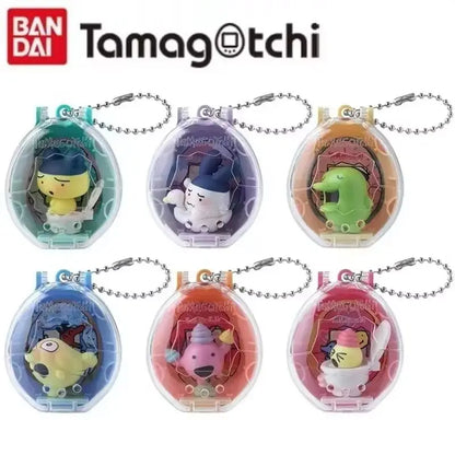 Bandai Tamagotchi Collectible Blind Box - V1–V4 and Paradise Mini Figure Pendants, Cute Bean Dolls and Character Toys