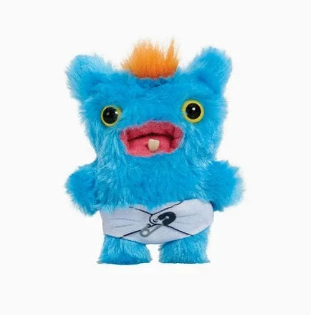 Fuggler Plush Baby Series Mr. Needles – Funny Ugly Monster Stuffed Doll, Munch Rabid Rabbit Wide-Eyed Weirdo Soft Toy 9cm