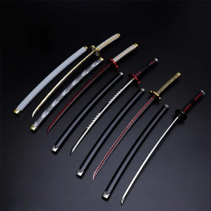 25cm Demon Slayer Katana – Kimetsu No Yaiba Real-Size Samurai Sword Anime Cosplay Prop & Home Decor