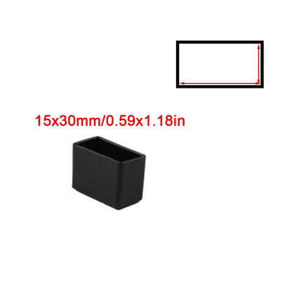 Square Silicone Chair Leg Caps – Non-Slip Furniture Foot Covers for Table & Chair Legs, Floor Protector Pads, Dust & Scratch Guards for Home Furniture Stability