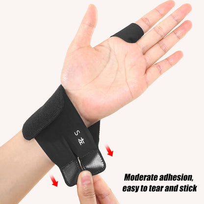 Adjustable Finger Splint Brace - Knob-Controlled Hand Support for Trigger Finger, Tendinitis & Recovery
