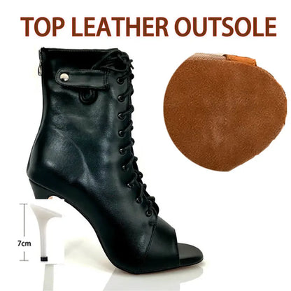 Women’s Latin Dance Stiletto Heels - Sexy High Heel Ballroom Party Dance Shoes