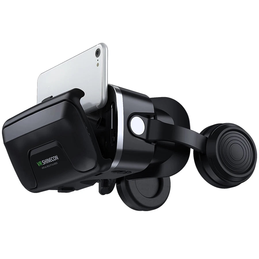 VR Glasses Virtual Reality Headset – 3D Lenses Smart Goggles for Smartphones, Mobile Game Accessory