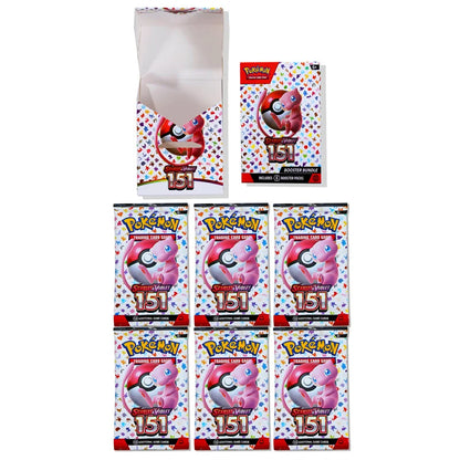 Pokemon V10 Booster Bundle - Destined Rivals, Prismatic Evolutions, Scarlet & Violet 151 English Trading Cards Gift Set