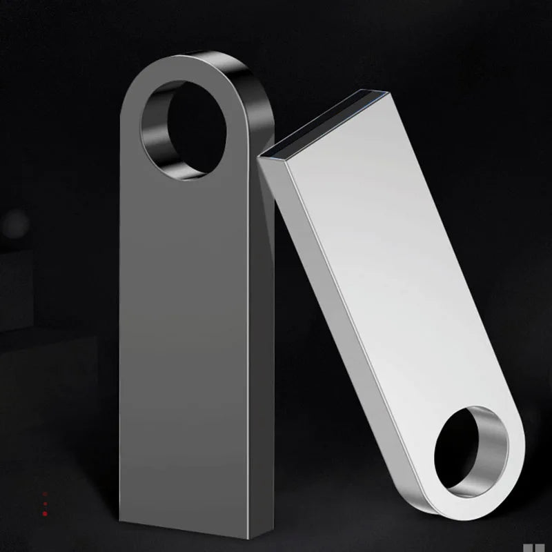 USB Flash Drive – Metal Pen Drive 4GB to 128GB Memory Stick, High-Speed USB Stick