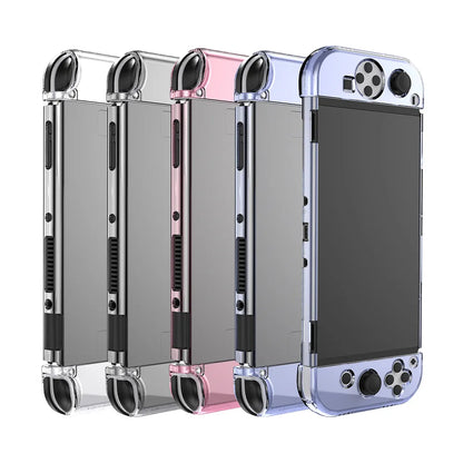 Transparent Protective Case for Nintendo Switch OLED — PC Shell Cover for Switch OLED Console
