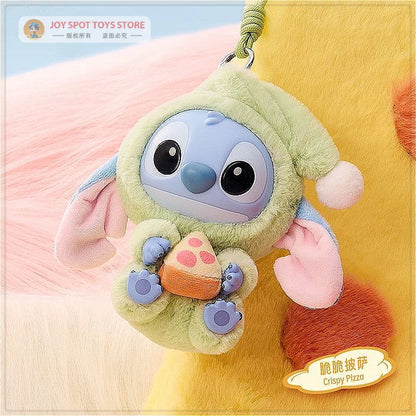 Stitch "Eat Something Before Sleep" Series Vinyl Blind Box – Kawaii Plush Doll Pendant Ornament, Cute Surprise Gift