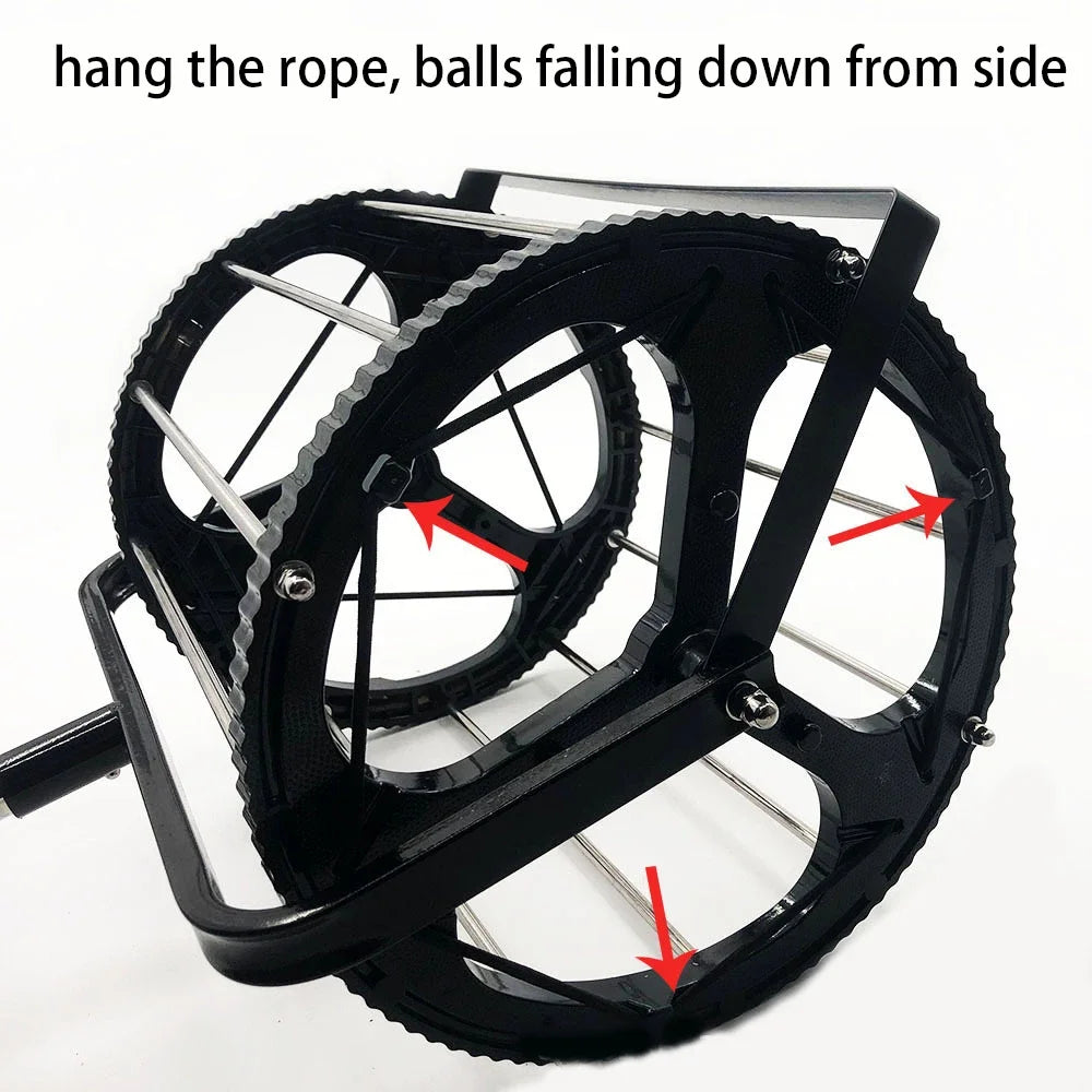Table Tennis Ball Retriever Collector – Multi-Ball Storage Holder & Ping Pong Ball Picker for Training and Practice Accessories