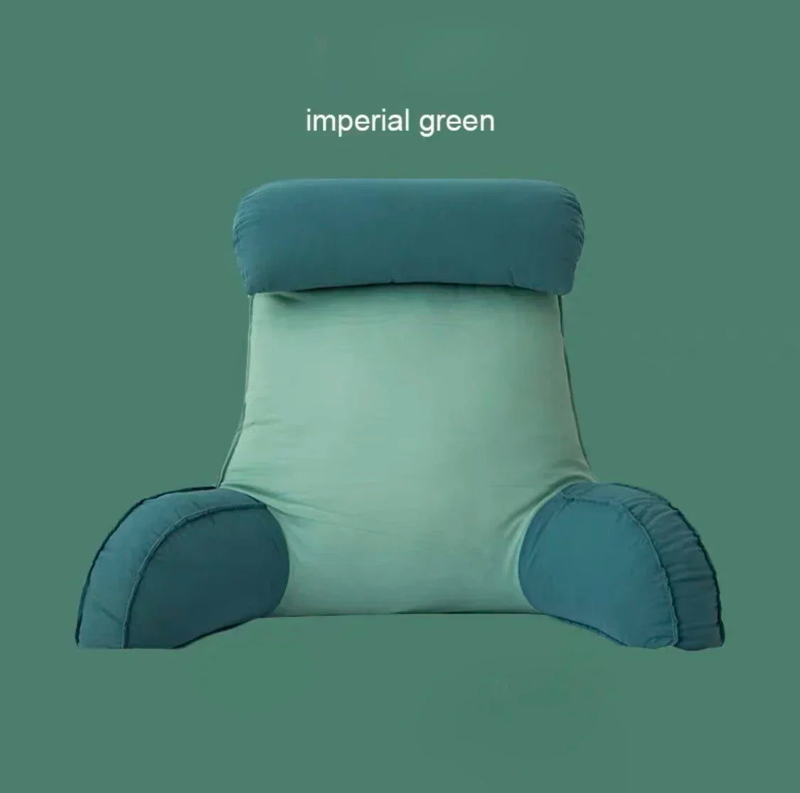Triangular Headboard Wedge Pillow – Large Reading Backrest Support Cushion for Bed Sleeping & Positioning Comfort Bolster