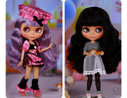 ICY DBS Blyth 1/6 Joint Doll – 30cm Tan Skin Matte Face BJD Girl Doll Toy Gift
