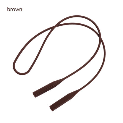 Silicone Eyeglasses Strap - Elastic Anti-Slip Sports Band, Sunglasses Chain & Cord Holder String Ropes