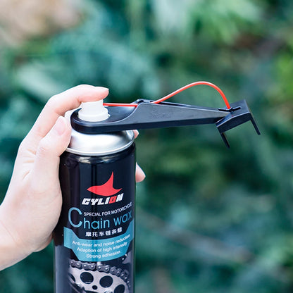 Motorcycle Chain Lube Applicator – Mess-Free Chain Oiler & Cleaner Attachment for Easy Lubrication